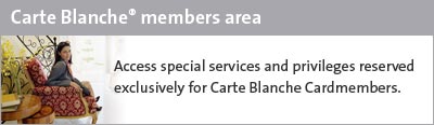 Diners Club Members Area For Carte Blanche Professional Card